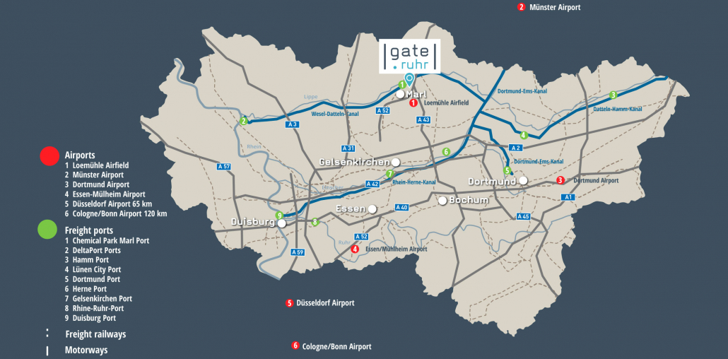 GATE.RUHR IN THE RUHR REGION GATE.RUHR IN THE RUHR REGION